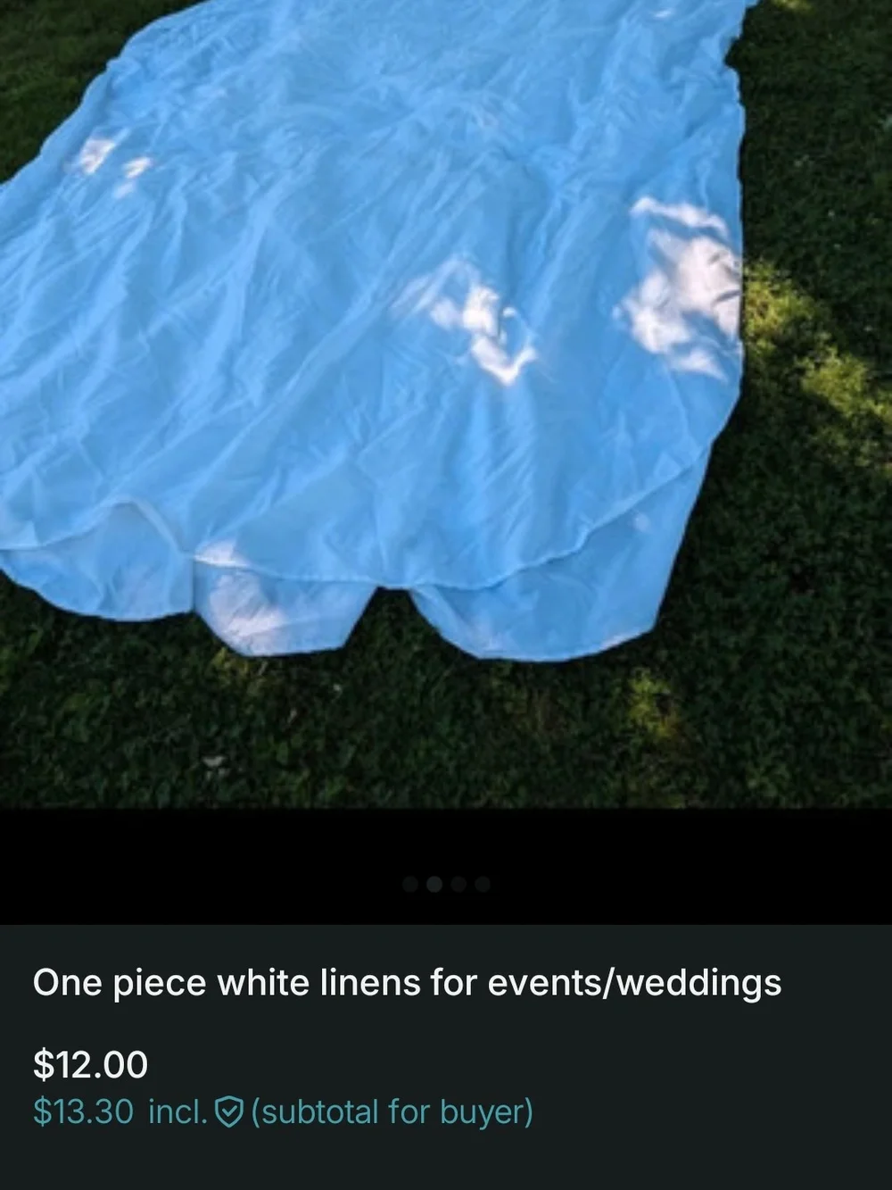 White Tablecloth - Elegant Event Linen